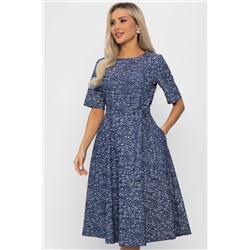 Платье Стиляги (синее) П13741-16М