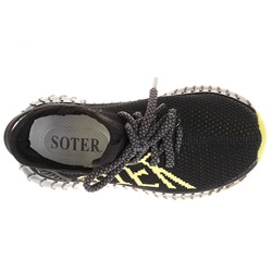 Кроссовки Soter SY21250-DOSHK_черно-зелен