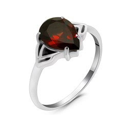 Кольцо из серебра гранат, Виолет