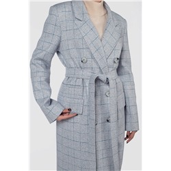 01-12049 Пальто женское демисезонное (пояс)