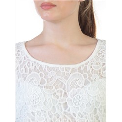 Y-5 Блузка кружевная женская (95% хлопок, 5% спандекс) размер S - 42 российский