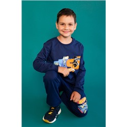 Свитшот 22756 Hot Wheels (Темно-синий)