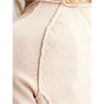 Джемпер тонкой вязки из хлопка с нейлоном