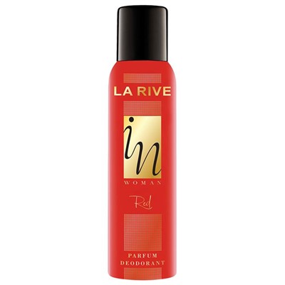 .Дезодорант  женский спрей LA RIVE  IN WOMAN RED 150ml /жен.(Армани Си Пассион)