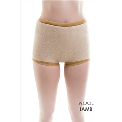 Трусики меховые эластичные КАРАМЕЛЬ