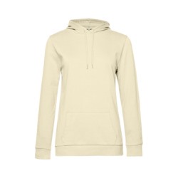 Толстовка с капюшоном женская Hoodie, светло-желтая
