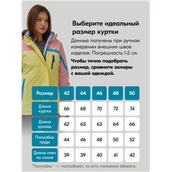 Горнолыжный костюм женский зимний желтого цвета 016J