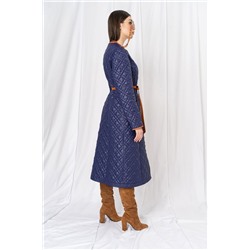 Elema 5-11113-1-170 сине-фиолетовый/глина, Пальто