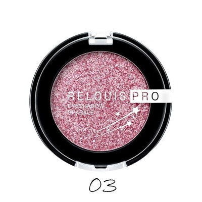 ТЕНИ ДЛЯ ВЕК RELOUIS PRO EYESHADOW SPARKLE