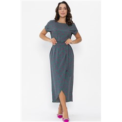 Платье Небесная симфония (зелено-розовое) П14082-12М