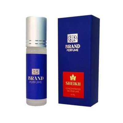 SHEIKH Concentrated Oil Perfume, Brand Perfume (ШЕЙХ Концентрированные масляные духи), ролик, 6 мл.