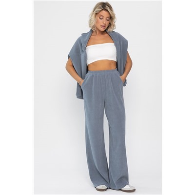 Костюм трикотажный Августа ХИТ (светло-серый) К14347-5М