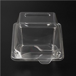 Контейнер для пирожного прозрачный, 115*100*75