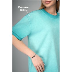 Женская футболка оверсайз с эффектом градиент Happyfox