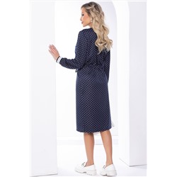Платье "Верона" (темно-синее) П8158