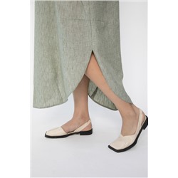 Платье В отпуск (зеленый меланж) П13708-8М