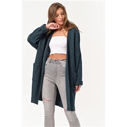 Кардиган 9242.1-15 хвойно зеленый