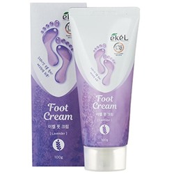 EKEL Крем д/ног успокаив.с экстр.лаванды  Foot Cream Lavander 100г