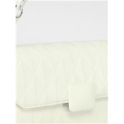 Сумка женская искусственная кожа Ch&K-2632,  1отд,  плечевой ремень,  белый 254488