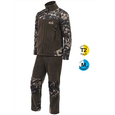 Костюм Флис. Norfin Berings Camo Green