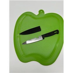 Набор из 2-х досок Яблоко + нож   (36шт)