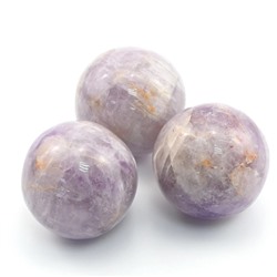 Шар из аметиста, диаметр 69-71мм, 490гр, сорт 2