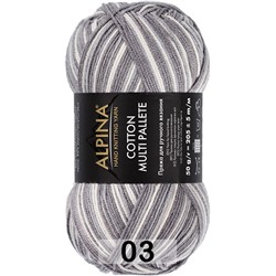 Пряжа Alpina Cotton Multi Pallete