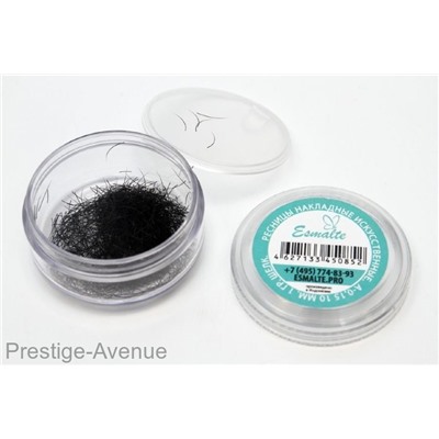 Накладные ресницы Esmalte разм. A-0.15 - 10мм 1гр. Шелк