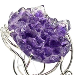 Браслет аметист, 20см.