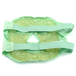 Охлаждающая маска для лица и глаз гелевая многоразовая  170*260мм