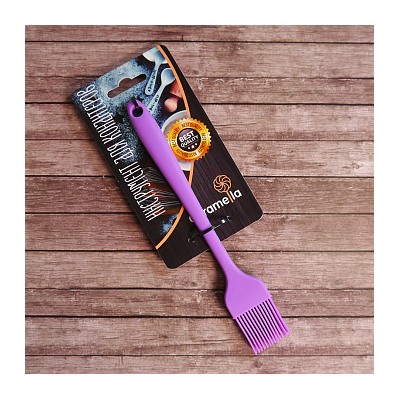 Кисточка кондитерская силикон, 21 см