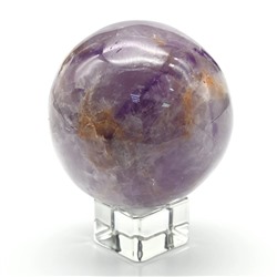 Шар из аметиста, диаметр 61-63мм, 320гр, сорт 2