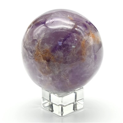 Шар из аметиста, диаметр 61-63мм, 320гр, сорт 2