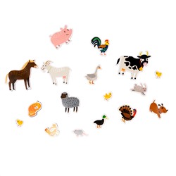 Магниты «Ферма» (17 эл). Серия Магнитные истории