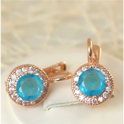 Серьги позолота H01-15338