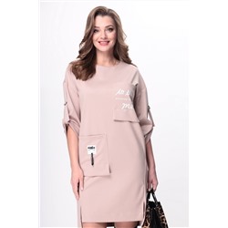 Taita plus 2133/15-1 розовый, Платье