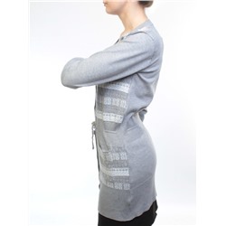 8505 Кардиган женский (80% хлопок, 20% anti-pillfibre) размер свободный 44-46