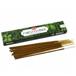 Premium Masala Incense FOREST FLOWER, Hem (ЛЕСНОЙ ЦВЕТОК премиум масала благовония палочки, Хем), уп. 15 г.