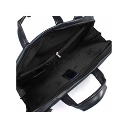 Сумка мужская искусственная кожа BF-8915-5L,  2отд+отд д/ноут,  2внеш+5внут карм,  плечевой ремень,  синий 240382