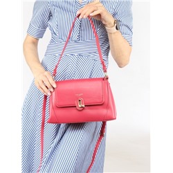 Сумка женская искусственная кожа DJ-cm 6756-ROSE RED,  1отд,  плечевой ремень,  фуксия 256056