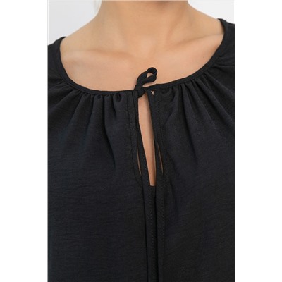 Блуза Шарм (черная) Б13848-10М