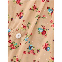 Платье  UD 2051 бежевый