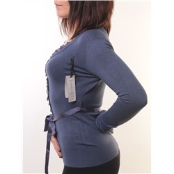 Кардиган женский (40% шерсть, 45% хлопок, 15% эластан) размер 42-44