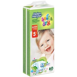 HH  Подгузники детские Soft and Dry Junior (11-18kg) 60шт. №5