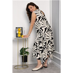 Сарафан Лада (черно-белый) П13689-21М