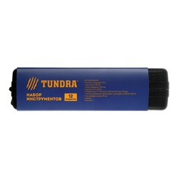 Набор инструментов в кейсе TUNDRA "23 Февраля", подарочная упаковка, 12 предметов