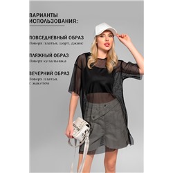 Туника пляжная GRID MINI сетка