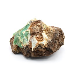 Хризопраз самородный 104*59*60мм, 346г