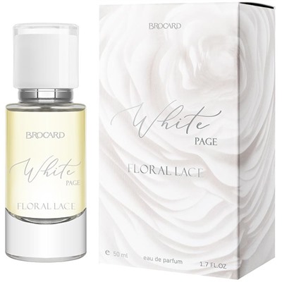 WHITE PAGE FLORAL LACE (Pasquier Celine) 50ml edp/жен M~  НОВИНКА!!!