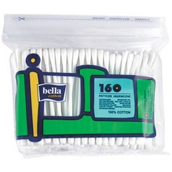 Ватные палочки BELLA 160шт.полиэт. АКЦИЯ! СКИДКА 10%